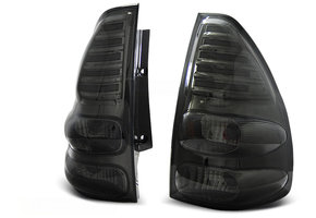 Achterlichten geschikt voor Toyota Land Cruiser 120 03-09 smoke LED