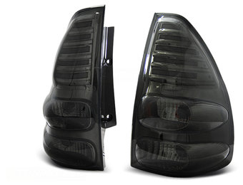 Achterlichten geschikt voor Toyota Land Cruiser 120 03-09 smoke LED