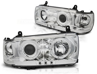 Koplampen geschikt voor Toyota Land Cruiser FJ 80 90-97 chroom