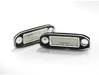 Kentekenverlichting LED geschikt voor Volvo S40/V50/S60/V70/S80/XC60/XC70/XC90 LED