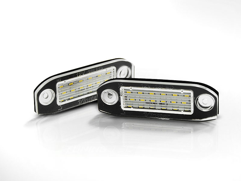 Kentekenverlichting LED geschikt voor Volvo S40/V50/S60/V70/S80/XC60/XC70/XC90 LED