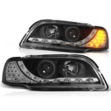 Koplampen met parkeerlicht geschikt voor Volvo S40/V40 02 96-04 00 zwart