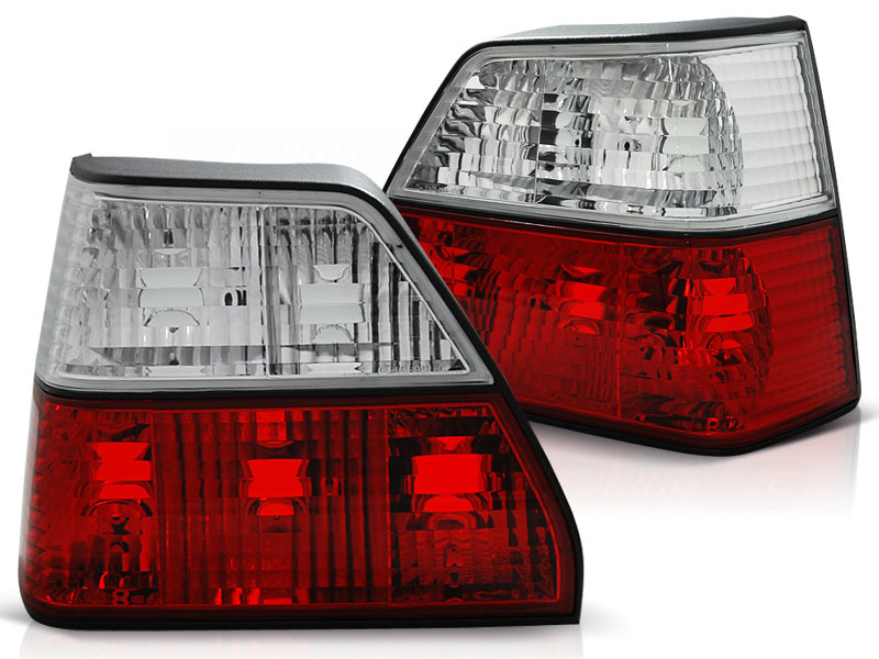Achterlichten geschikt voor VW Golf 2 08 83-08 91 rood helder