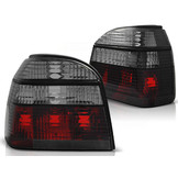 Achterlichten geschikt voor VW Golf 3 09 91-08 97 rood smoke