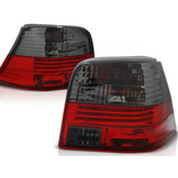 Achterlichten geschikt voor VW Golf 4 09 97-09 03 rood smoke