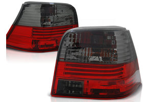 Achterlichten geschikt voor VW Golf 4 09 97-09 03 rood smoke