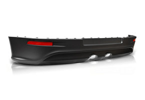 Achterbumper geschikt voor VW Golf 5 R32 stijl dual