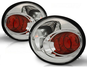Achterlichten geschikt voor VW New Beetle 10-98-05-05 chroom