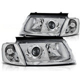 Koplampen geschikt voor VW Passat B5 3B 11-96-08-00 H7/H7 chroom