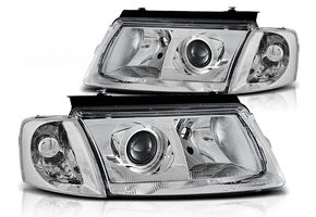 Koplampen geschikt voor VW Passat B5 3B 11-96-08-00 H7/H7 chroom
