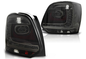 Achterlichten geschikt voor VW Polo 09-14 smoke LED