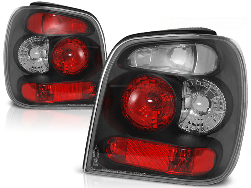 Achterlichten geschikt voor VW Polo 6N 10 94-09-99 zwart