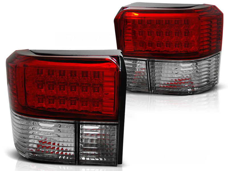 Achterlichten geschikt voor VW T4 90-03-03 rood helder LED