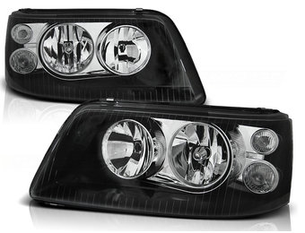 Koplampen geschikt voor VW T5 04 03-08-09 zwart