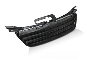 Grill geschikt voor VW Touran 03-06 glanzend zwart