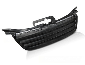 Grill geschikt voor VW Touran 03-06 glanzend zwart