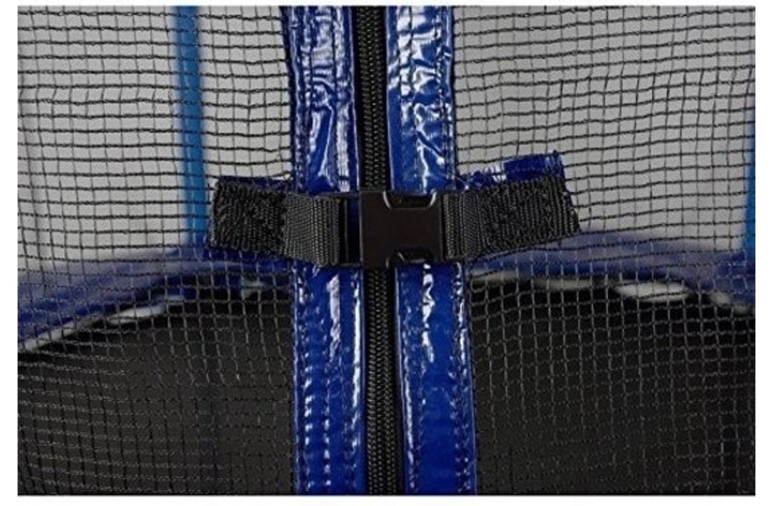 Trampoline - blauw- 244 cm met veiligheidsnet - tot 110 kg