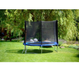 Trampoline - blauw - 244 cm - met net en ladder - tot 80 KG