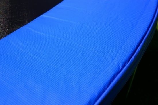 Trampoline - blauw - 312 cm - met net en ladder - tot 120 KG