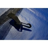 Trampoline - blauw - 305 cm - met net en ladder - tot 100 KG