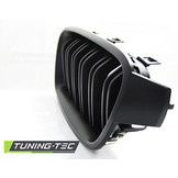 Grill geschikt voor BMW F30/F31 10 11-18 M3 look mat zwart