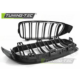 Grill geschikt voor BMW F32/F33/F36 13- M4 look mat zwart