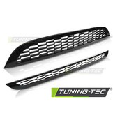 Grill geschikt voor MINI Cooper 01-06 R50/R53 S Type glanzend zwart