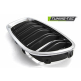 Grill geschikt voor BMW F10/F11 10-16 M5 look chroom zwart