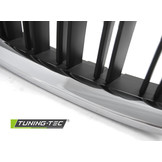 Grill geschikt voor BMW F10/F11 10-16 M5 look chroom zwart
