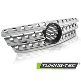 Grill geschikt voor Mercedes W163 98-05 W164 AMG look chroom-silver