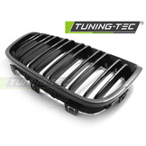 Grill geschikt voor BMW F20/F21 11-12 14 glanzend zwart dubbele stang M-Look