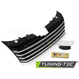 Grill geschikt voor VW Passat B7 10-14 chroom zwart