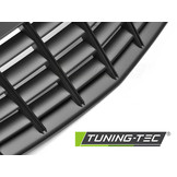 Grill geschikt voor Opel Corsa D 06-10 mat zwart