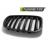 Grill geschikt voor BMW X5 E53 LCI 04-06 glanzend zwart