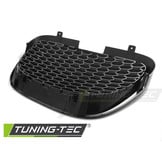 Grill geschikt voor Seat Leon/Altea/Toledo 05-09 honingraat zwart mat