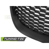 Grill geschikt voor Seat Leon/Altea/Toledo 05-09 honingraat zwart mat