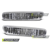 Zijkant knipperlichten geschikt voor BMW E46 chroom