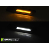 Zijkant knipperlichten geschikt voor BMW E60/E90/E92/E82 LED F10 stijl smoke carbon