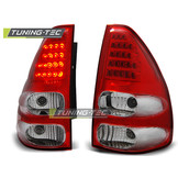 Achterlichten geschikt voor Toyota Land Cruiser 120 03-09 rood helder LED