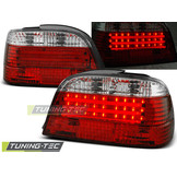 Achterlichten geschikt voor BMW E38 06 94-07 01 rood helder LED