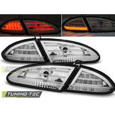 Achterlichten geschikt voor Seat Leon 06 05-09 chroom LED