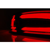 Achterlichten geschikt voor Seat Ibiza 04 02-08 smoke rood LED strip