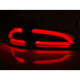 Achterlichten geschikt voor Seat Ibiza 04 02-08 smoke rood LED strip
