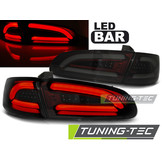 Achterlichten geschikt voor Seat Ibiza 04 02-08 smoke rood LED strip