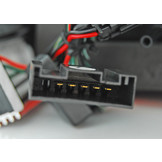 Achterlichten geschikt voor BMW E90 09-11 smoke zwart LED strip