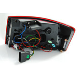 Achterlichten geschikt voor Audi A6 C6 sedan 04 04-08 smoke LED 6pin