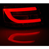 Achterlichten geschikt voor Audi A6 C6 sedan 04 04-08 rood helder LED 7pin