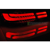Achterlichten geschikt voor BMW E92 09 06-03 10 rood smoke LED strip