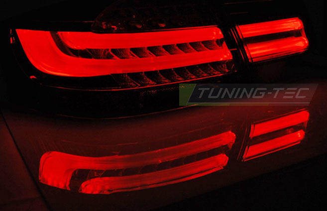 Achterlichten geschikt voor BMW E92 09 06-03 10 rood smoke LED strip