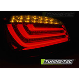 Achterlichten geschikt voor BMW E60 07 03-02 07 rood smoke LED strip